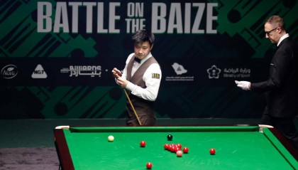 沙特阿拉伯斯诺克大师赛十六强出炉 中国选手四人晋级